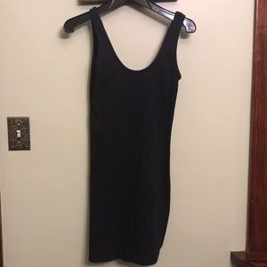 Black tank dress
